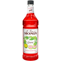 Monin Flavored Syrup, Guava, 33.8-Ounce Plastic Bottle (1 Liter)