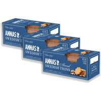 Anna's Swedish Thins Almond -- 5.25 Oz (Pack Of 3)