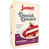 Junket Danish Dessert Raspberry, 4.75 Ounce (Pack Of 1) Pie Filling, Puddings And Glazes