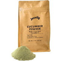 Jovvily Cucumber Powder - 4Oz - Real Cucumbers - Easily Dissolves