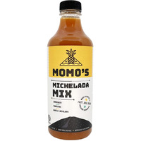 Momo's Michelada Mix - Tomato-Free, Vegan, And Gluten-Free (16 Fl Oz) - Experience Refreshment With Momo's Lemon-Based Michelada - A Central American Classic - Simply Refreshing Fiesta In A Bottle