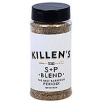 Killens Texas Salt And Pepper Blend, Tellicherry Black Pepper And Kosher Salt, 10.75 Ounces