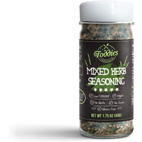 Foddies Mixed Herb Seasoning, Low Fodmap, Gluten Free, No Onion No Garlic, Vegan, Plant Based, Ibs Friendly