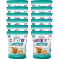 Milton's Craft Bakers Gluten Free Crispy Sea Salt Crackers - Baked Sea Salt Crackers, Non-Gmo Project Verified, Certified Gluten Free Sea Salt Snack, 5 Grains In Every Bite - 4.5 Oz, Pack Of 12