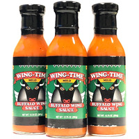 [Pack Of 3] [Mild] Wing Time Traditional Buffalo Wing Sauce - 13 Fl Oz