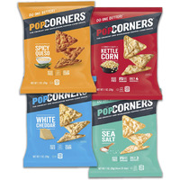 Pop Corners Chip Variety Pack With Individual Bags Variety Pack 16 Count / 1.0 Ounce By Bussin Boxes