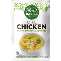 Plant Basics - Plant Based Seasoning, Just Like Chicken, 2 Ounce (Pack Of 3), Vegan, Gluten Free, Kosher, Non-Gmo