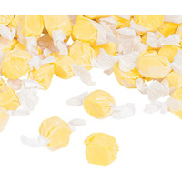 Salt Water Taffy, Nostalgic Chewy Candy, 193 Pieces, Candy Buffet, Party Supplies (Yellow)