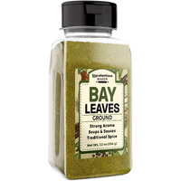Unpretentious Ground Bay Leaves, 7.2 Oz, Savory & Traditional, Dry Rubs, Soups & Sauces
