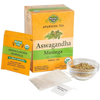 Herbal Cup Ashwagandha Tea, Organic Moringa Tea, No Caffeine Herbal Teas (Organic Moringa, 16 Count (Pack Of 1))