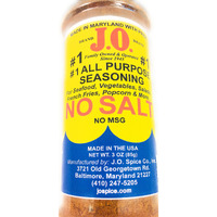 3 Oz J.O. Spice Company #1 All Purpose Seafood Seasoning No Salt, Seafood, Poultry, Meats, Popcorn, French Fries