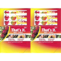 That's It Fruit Bars, Apple And Mango, Pack Of 24 (2 Cases)