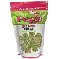 Peg's Pink Salt - Gourmet Seasoning - All Purpose For Cooking - Salt With Herbs And Spices - No Msg - No Sugar - 16 Oz
