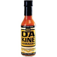 Da Kine Hawaiian Hot Mustard Sauce - Made With Pineapple Juice For Meat Tenderizing, Ideal For Dipping And Dressing - Gluten-Free, Good For Vegan, 5 Fl. Oz. (Hot Mustard 1-Pack)
