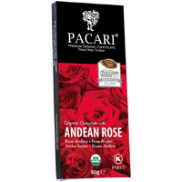 Pacari Roses Organic Chocolate Bar
