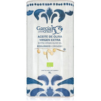 Garc  A De La Cruz - Organic Extra Virgin Olive Oil, Montes De Toledo, Recycled Pet Packaging, Can Of 5L