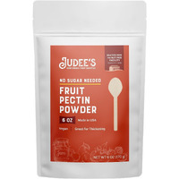 Judee's Fruit Pectin Powder No Sugar Needed 6 Oz - 100% Non-Gmo And Vegan - Gluten-Free And Nut-Free - Made In Usa - Great For Thickening - Use To Make And Stabilize Jams And Jellies