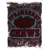 Albert's Fruit Chews - Strawberry Flavor 150 Pounds (240 Candies)