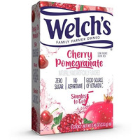 Welch's Singles To Go Drink Mix Cherry Pomegranate, 6 Boxes With 6 Packets Each- 36 Total Servings