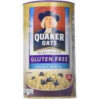 Quaker Oats Select Starts Quick One Minute Oaks Gluten Free