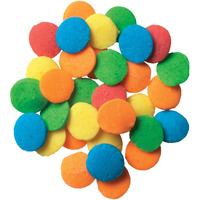 Decopac Quins, Bright Sequins, 3 Pound,Yellow,Orange,Blue,Green,Red