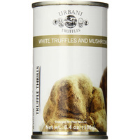 Urbani Truffles, White Truffles And Mushrooms Sauce - Italian Gourmet Fusion | Ideal For Pasta, Fish And Grilled Meats | Premium Quality, All Natural | Ready To Use, Truffle Sauce | 6.4 Oz (180G)