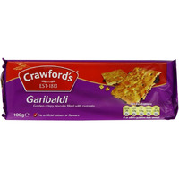 Crawford's Garibaldi Biscuits 100G (Pack Of 12)