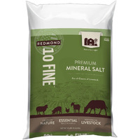 Redmond 10 Fine Natural Livestock Mineral Salt 25 Lb Bag