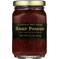 Mountain Fruit Company Sour Cherry & Rhubarb Jam, 9.5 Oz
