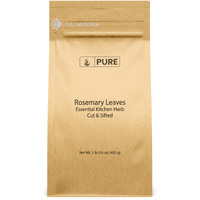 Pure Original Ingredients Rosemary Leaves (1Lb) Dried, Cut & Sifted Herb, Seasoning, Sauces & Soups