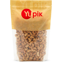 Yupik Roasted Salted Jumbo Cashews, 2.2 Lb, Gluten-Free, Kosher, Vegan, Large Crunchy Nuts, Lightly Seasoned With Salt, Source Of Protein & Iron, Savory Snacks