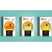 Fiber Gourmet Pilaf Riced Pasta, 3-Flavor Bundle Riced Pasta (Original, Spanish, Garlic And Herb), Pack Of 3 X 5 Ounces (141G)