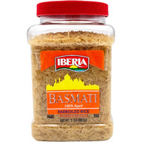 Iberia Parboiled Basmati Rice Jar, 2 Lb.