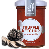 Italian Truffle Ketchup, 100 Gr (3.5 Oz), Italian Tomato Ketchup Infused With Black Truffles, French Fries Dip, Non Gmo, Vegan, Gl Truffle Gourmet Line