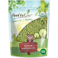 Food To Live Organic Kale Powder, 8 Ounces Non-Gmo, Made From Raw Dried Whole Leaves, Vegan, Kosher, Bulk, Great For Baking, Juices, Smoothies, Shakes,Tea, And Instant Breakfast Drinks