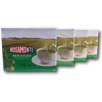 4 Pack""Rosamonte Yerba Mate Tea -Mate Cocido- 50 Tea Bags (Sin Ensobrar/No Individual Envelopes) - 4 Pack