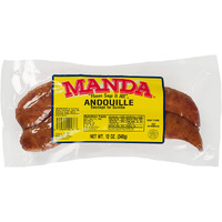 Manda Fine Meats Manda Andouille 12Oz (3 Pack) 12 Ounce (Pack Of 3)
