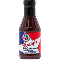 Texas Pepper Jelly Craig's Bbq Sauce Net Wt. 21 Oz (595 G)
