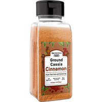 Unpretentious Ground Cassia Cinnamon, 4 Cup Shaker Jar, Pure, Non-Gmo & Gluten-Free For Baking & Cooking
