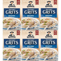 Quaker, Instant Grits, Original, 12 Count, 12Oz Box (Pack Of 6)