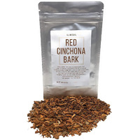 Red Cinchona Bark - Cut, Dried & Natural Cinchona Pubescens From Ecuador, Also Known As China-Bark And Peruvian Bark - Net Weight: 1 Oz / 28 Grams