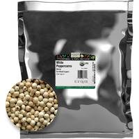 Frontier Co-Op Organic Whole White Peppercorns 1Lb