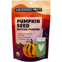 Wilderness Poets, Pumpkin Seed Protein Powder - Organic, Cold-Pressed - Made From 100% Heirloom, Styrian Pumpkin Seeds Grown In Austria (8 Ounce) - 140 Grams Of Protein