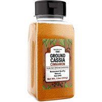 Unpretentious Cassia Cinnamon, 7.2 Oz, Pure Traditional Spice, Baking & Cooking, Desserts