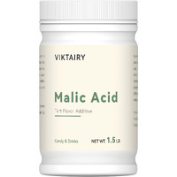 Viktairy 1.5 Lb Malic Acid, Food Grade Malic Acid Powder Tart Flavor For Making Sour Candy, Sour Gummy Bears, Drinks, Juice, Baking, Wine