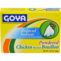 Goya Foods Chicken Bouillon Reduced Sodium, 2.82 Ounce