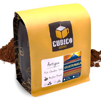 Guatemalan Coffee, Ground Coffee, Premium Guatemala Antigua Single Origin Fresh Roasted Ground Coffee | Cubico Coffee | 12 Ounce Bag