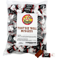 Tootsie Roll Midgees - Individually Wrapped - 1 Pound Bag Of Chewy Chocolate Candy Delight - Gluten Free Candies