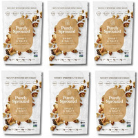 Purely Sprouted Sweet & Salty, Non-Gmo Superfood For Healthy, Certified Usda Organic, Gluten-Free Snacking (4 Oz, 6 Pack)