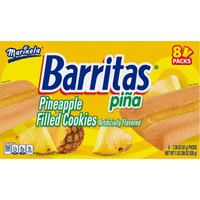 Marinela Barritas Pia Filled Cookies, 8 Packs, 18.88 Oz
